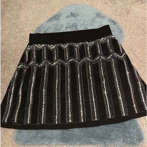 Like-new size 2 (18-20) Torrid beaded mini skirt
